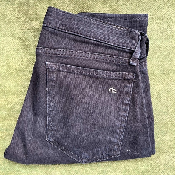 Rag & Bone, Black, Zippers, Size 25 - Picture 5 of 6